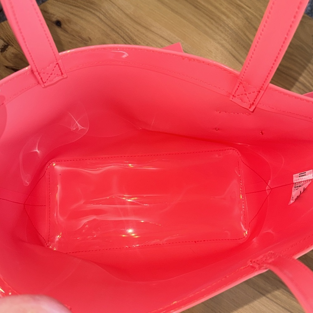 Ted Baker Coral Glossy Tote Bag - Picture 4 of 8